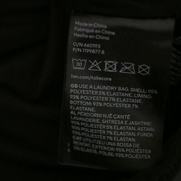 H&M | NWOT Black V-neck Bodysuit - Picture 9 of 9